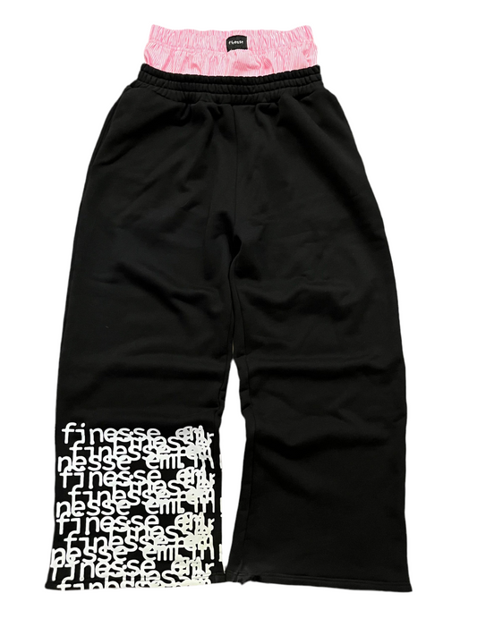 „boxer” black sweatpants