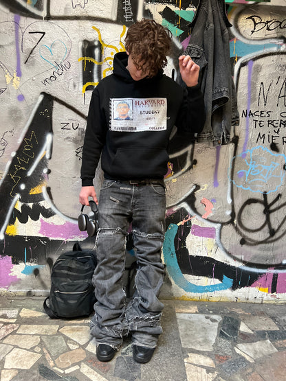 "college dropout" black hoodie