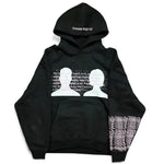 "blessing in disguise" black hoodie