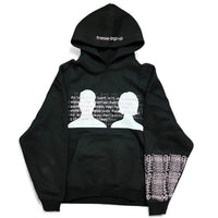 "blessing in disguise" black hoodie