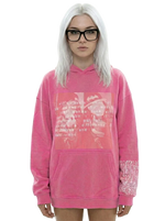 "where is love?" pink hoodie