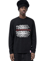 “i just wanted it more” black longsleeve