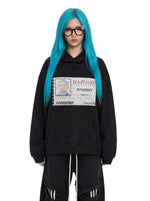 "college dropout" black hoodie - Product Image