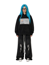 "college dropout" black hoodie - Product Image