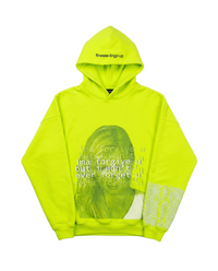 „unforgettable” neon hoodie