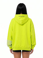 „unforgettable” neon hoodie - Product Image