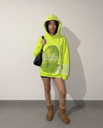 „unforgettable” neon hoodie - Product Image