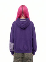 „unforgettable” purple hoodie - Product Image