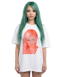 'unforgettable" white tee - Product Image