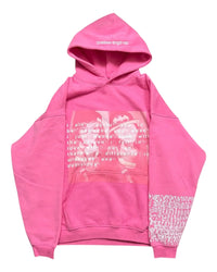 "where is love?" pink hoodie - Product Image