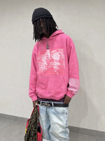 "where is love?" pink hoodie - Product Image